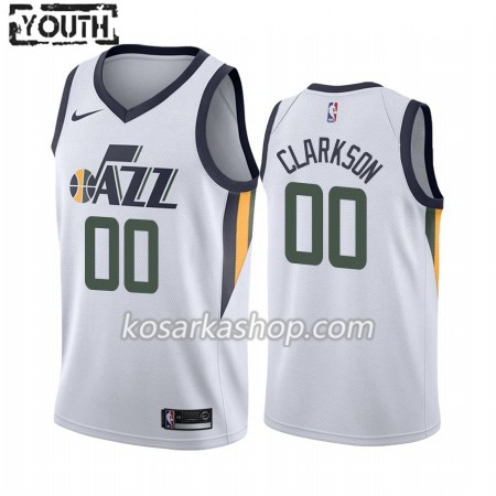 Dres Utah Jazz Jordan Clarkson 00 Nike 2019-20 Association Edition Swingman - Dječji